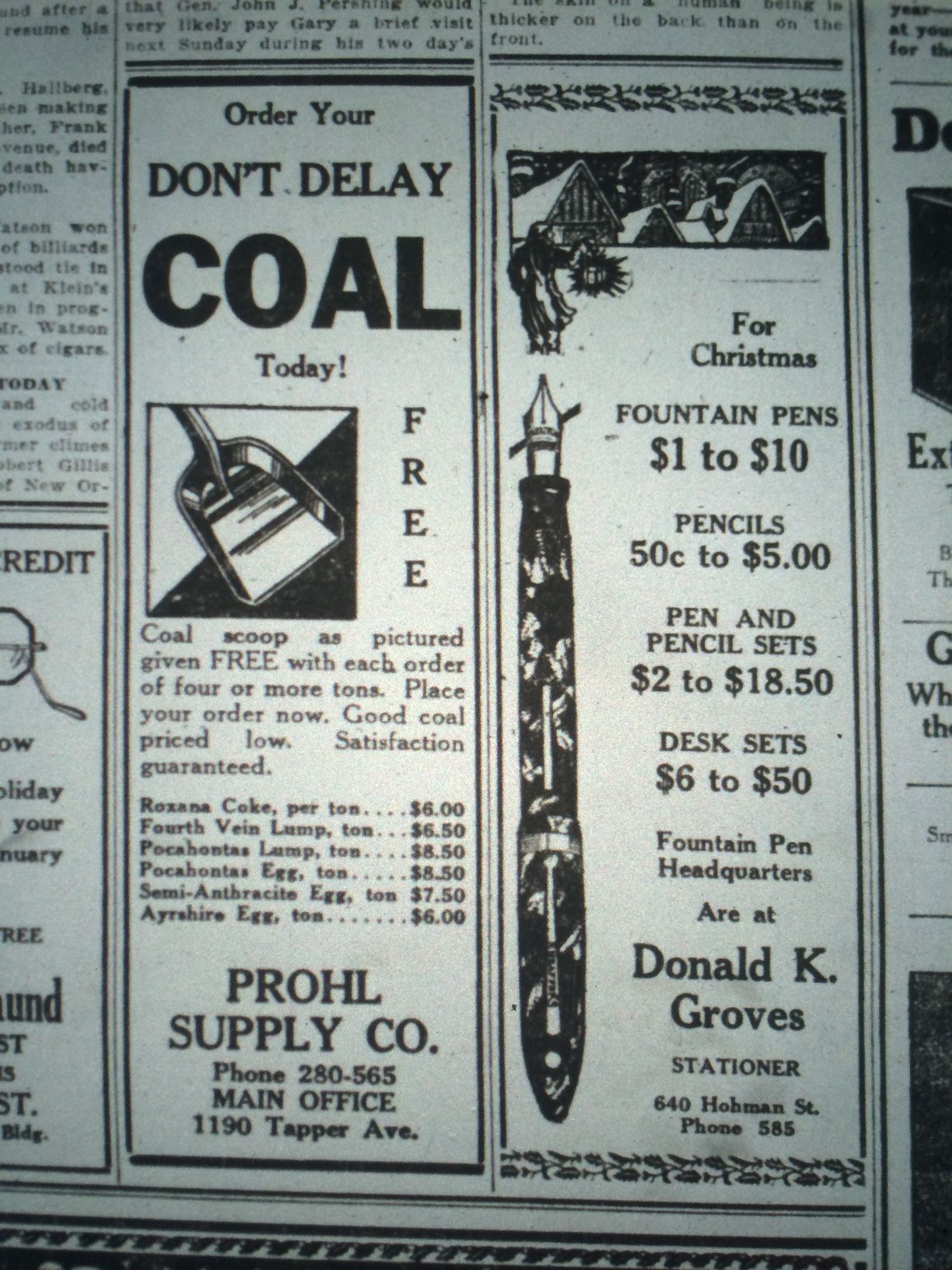 Christmas 1929